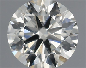 Foto Diamante Natural 0.42 quilates, Redondo , Color J, claridad SI1 y certificado IGI de