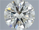 Natural Diamond 0.70 Carats, Round with Excellent Cut, K Color, SI1 Clarity and Certified by IGI