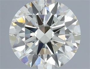 Picture of Natural Diamond 0.70 Carats, Round with Excellent Cut, K Color, SI1 Clarity and Certified by IGI