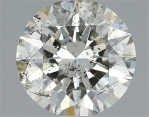 Foto Diamante Natural 0.51 quilates, Redondo , Color J, claridad SI2 y certificado IGI de