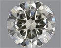 Diamante Natural 0.40 quilates, Redondo , Color K, claridad VVS2 y certificado IGI