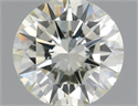 Diamante Natural 0.70 quilates, Redondo , Color J, claridad VS2 y certificado IGI
