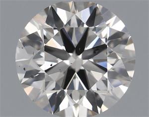 Picture of Natural Diamond 0.50 Carats, Round with Excellent Cut, K Color, SI1 Clarity and Certified by IGI