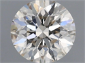 Natural Diamond 0.40 Carats, Round with Very Good Cut, J Color, VS2 Clarity and Certified by IGI