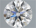 Natural Diamond 0.70 Carats, Round with Very Good Cut, J Color, SI1 Clarity and Certified by IGI