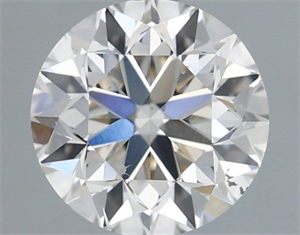 Picture of Natural Diamond 0.70 Carats, Round with Very Good Cut, J Color, SI1 Clarity and Certified by IGI
