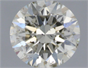 Natural Diamond 0.70 Carats, Round with Excellent Cut, K Color, SI1 Clarity and Certified by IGI