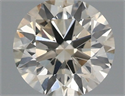 Natural Diamond 0.80 Carats, Round with Excellent Cut, L Color, SI1 Clarity and Certified by IGI