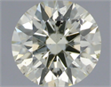Natural Diamond 0.41 Carats, Round with Excellent Cut, M Color, SI2 Clarity and Certified by IGI