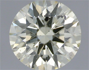 Picture of Natural Diamond 0.41 Carats, Round with Excellent Cut, M Color, SI2 Clarity and Certified by IGI