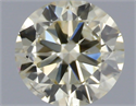 Diamante Natural 0.50 quilates, Redondo , Color N, claridad SI1 y certificado IGI