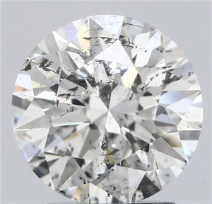 Foto Diamante Natural 2.00 quilates, Redondo , Color I, claridad I1 y certificado GIA de