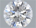 Diamante Natural 0.62 quilates, Redondo , Color E, claridad IF y certificado GIA