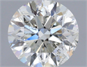 Diamante Natural 0.61 quilates, Redondo , Color J, claridad I1 y certificado GIA