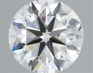 Picture of Natural Diamond 0.81 Carats, Round with Very Good Cut, I Color, IF Clarity and Certified by GIA