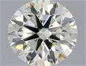 Diamante Natural 0.52 quilates, Redondo , Color L, claridad VS2 y certificado IGI