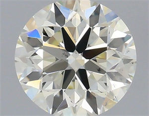 Foto Diamante Natural 0.53 quilates, Redondo , Color L, claridad VS2 y certificado IGI de