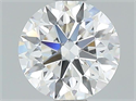 Diamante Natural 0.76 quilates, Redondo , Color G, claridad VVS2 y certificado GIA