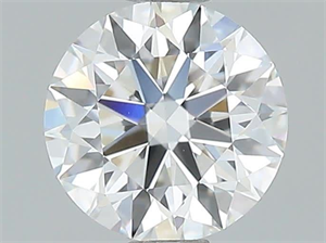 Foto Diamante Natural 0.76 quilates, Redondo , Color G, claridad VVS2 y certificado GIA de
