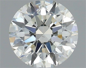 Picture of Natural Diamond 0.70 Carats, Round with Very Good Cut, K Color, SI1 Clarity and Certified by IGI