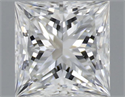 Diamante Natural 0.41 quilates, Princesa , Color G, claridad VVS2 y certificado GIA