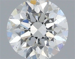 Picture of Natural Diamond 0.40 Carats, Round with Excellent Cut, E Color, SI1 Clarity and Certified by IGI