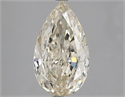 Diamante Natural 3.18 quilates, De pera , Color N, claridad VVS2 y certificado GIA