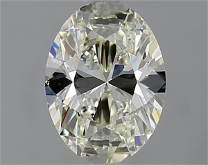Picture of Natural Diamond 1.20 Carats, Oval with  Cut, J Color, VVS2 Clarity and Certified by IGI