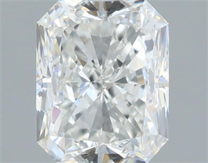 Picture of Natural Diamond 0.70 Carats, Radiant with  Cut, H Color, IF Clarity and Certified by GIA
