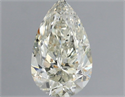 Diamante Natural 1.00 quilates, De pera , Color K, claridad SI2 y certificado IGI