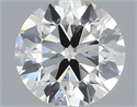 Diamante Natural 0.43 quilates, Redondo , Color H, claridad VS2 y certificado IGI