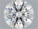 Del inventario de diamantes de laboratorio, 1.01 quilates, Redondo , Color F, claridad VVS1 y certificado IGI