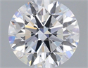 Lab Grown Diamond 1.25 Carats, Round with Ideal Cut, D Color, VVS1 Clarity and Certified by IGI