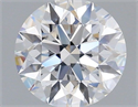 Lab Grown Diamond 1.02 Carats, Round with Excellent Cut, D Color, VVS1 Clarity and Certified by IGI