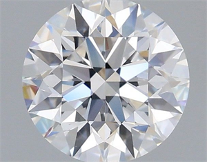 Picture of Lab Grown Diamond 1.02 Carats, Round with Excellent Cut, D Color, VVS1 Clarity and Certified by IGI