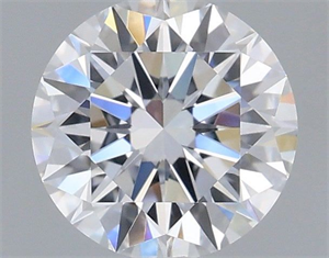 Picture of Lab Grown Diamond 1.02 Carats, Round with Excellent Cut, D Color, VVS1 Clarity and Certified by IGI