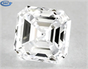 Natural Diamond 1.81 Carats, Asscher with  Cut, D Color, VS1 Clarity and Certified by GIA