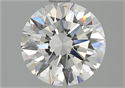 Natural Diamond 1.71 Carats, Round with Excellent Cut, I Color, SI1 Clarity and Certified by GIA
