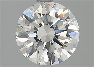 Picture of Natural Diamond 1.71 Carats, Round with Excellent Cut, I Color, SI1 Clarity and Certified by GIA