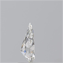 Natural Diamond 0.70 Carats, Pear with  Cut, H Color, VVS2 Clarity and Certified by GIA