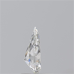 Picture of Natural Diamond 0.70 Carats, Pear with  Cut, H Color, VVS2 Clarity and Certified by GIA