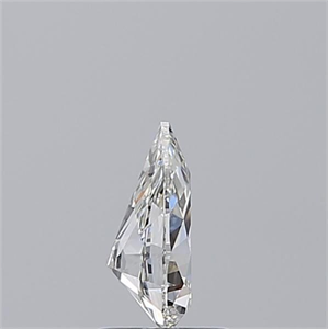 Picture of Natural Diamond 0.70 Carats, Pear with  Cut, H Color, SI1 Clarity and Certified by GIA