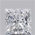 Diamante Natural 2.01 quilates, Princesa , Color D, claridad SI1 y certificado GIA