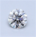 Diamante Natural 0.70 quilates, Redondo , Color F, claridad VS2 y certificado GIA