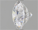 Lab Grown Diamond 1.27 Carats, Round with Ideal Cut, D Color, VVS1 Clarity and Certified by IGI