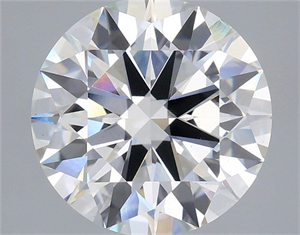 Picture of Lab Grown Diamond 4.81 Carats, Round with Ideal Cut, F Color, VS1 Clarity and Certified by IGI
