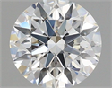 Del inventario de diamantes de laboratorio, 1.43 quilates, Redondo , Color F, claridad VS1 y certificado IGI
