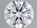 Lab Grown Diamond 5.02 Carats, Round with Ideal Cut, D Color, VS2 Clarity and Certified by IGI