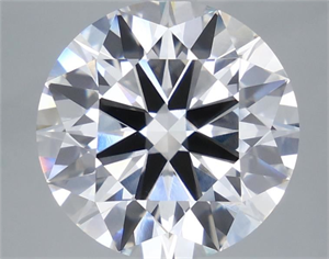 Picture of Lab Grown Diamond 7.08 Carats, Round with Ideal Cut, D Color, VVS2 Clarity and Certified by IGI