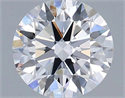 Del inventario de diamantes de laboratorio, 1.03 quilates, Redondo , Color E, claridad VS1 y certificado IGI